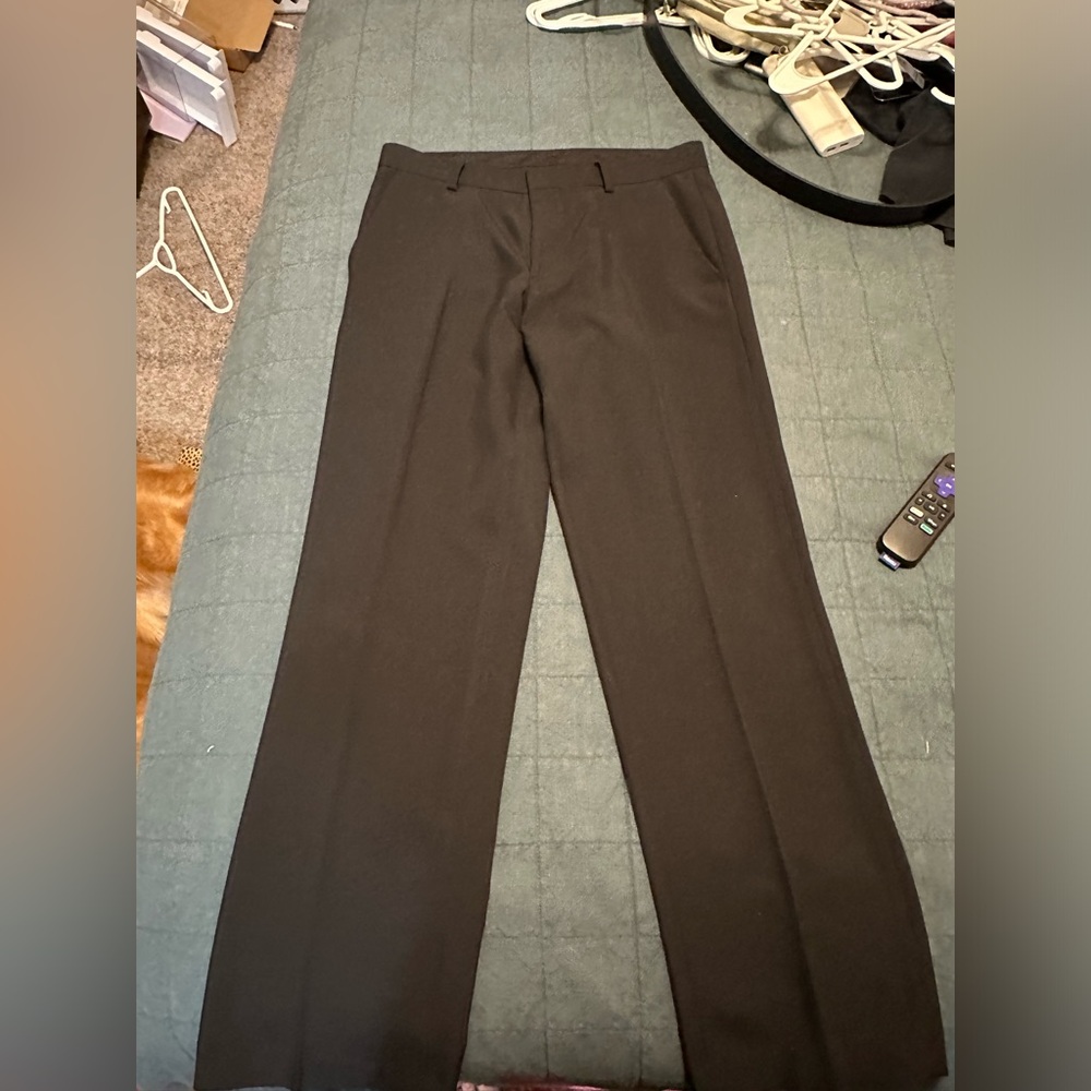 Men’s black dress pants
